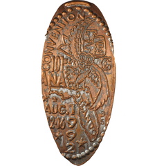 TEC-ANA 1992 Orlando Quarter Size on Penny