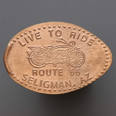 AZ-Seligman-Deluxe Inn Motel-Mach 1-Motorcycle